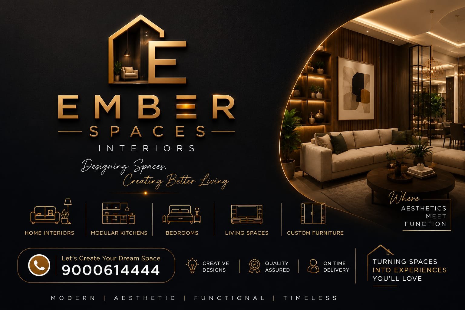 Ember Spaces promotional flyer